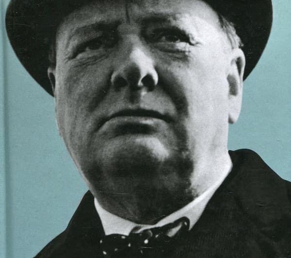 Portrait of Winston Churchill